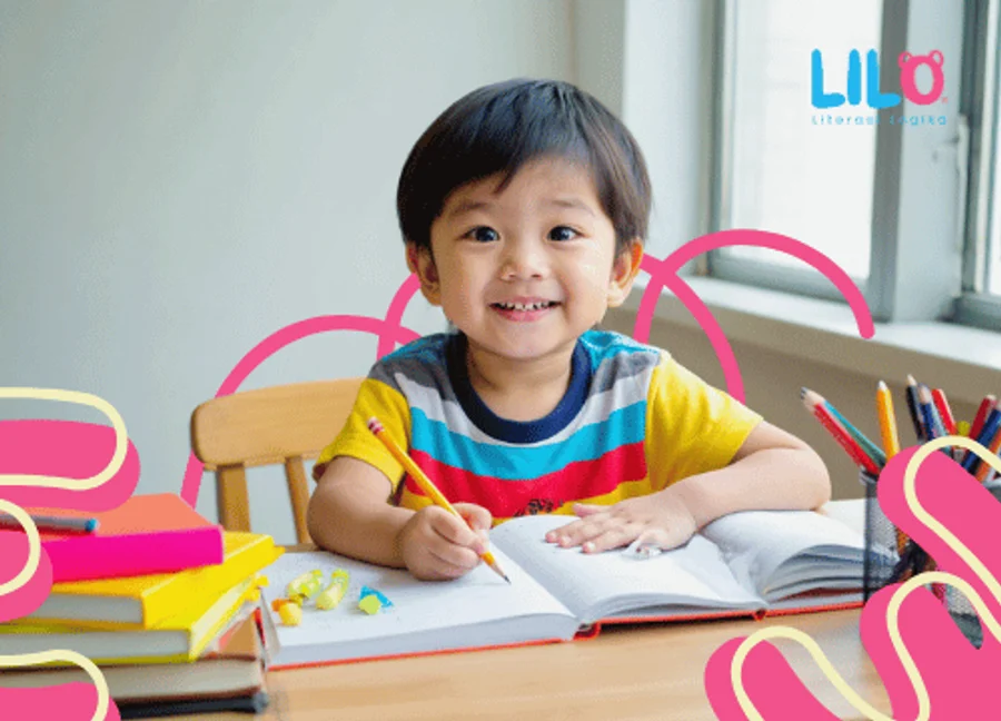 Anak Indonesia ceria belajar calistung bersama Lilo