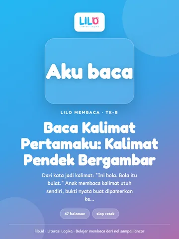 Baca Kalimat Pertamaku