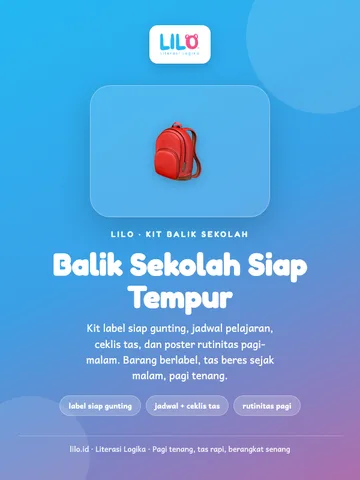 Balik Sekolah Siap Tempur