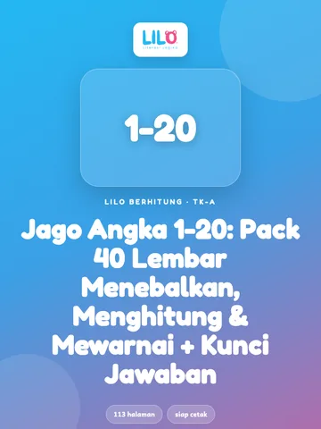 Jago Angka 1-20