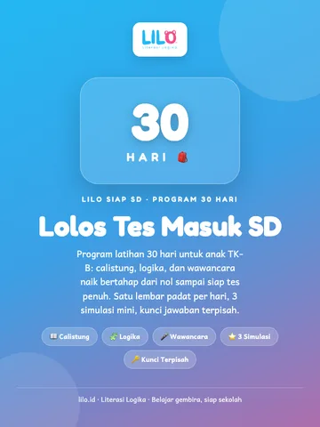 Lolos Tes Masuk SD